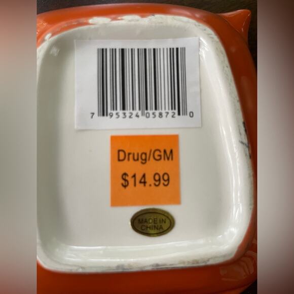 NEW Ceramic Owl Triple Serving Divided Dish - Picture 3 of 4